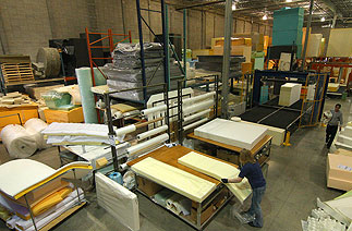 Sureline Foam Products plant